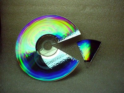 Un CD da cui preleviamo una griglia di diffrazione