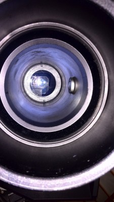 interno dello scafo del binocolo senza la cella