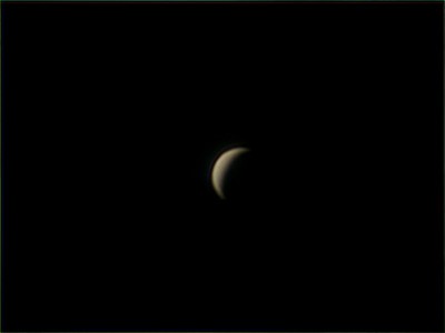 Venere ripresa con il rifrattore 60/700. 10 luglio 2015, ore 18.31 T.U., valli bergamasche.