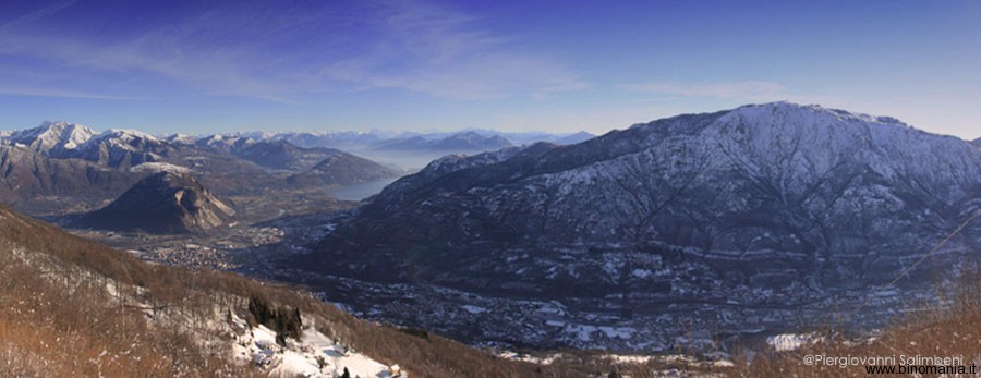 Panorama dall'Alpe Quaggione